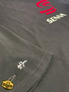 Ayrton Senna İmzalı Senna Logolu Kabartma Baskılı T-Shirt