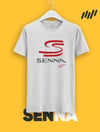 Ayrton Senna İmzalı Senna Logolu T-Shirt