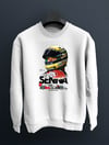 Ayrton Senna MCL MP4/4 Beyaz  Sweatshirt Kazak