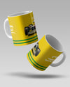 Ayrton Senna McLaren Beyaz Kupa Bardak