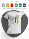 Ayrton Senna Parlayan Vizör Baskılı T-Shirt Beyaz