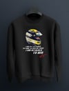 Ayrton Senna Siyah Sweatshirt Kazak