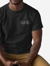 Black Ön-Arka Baskılı T-Shirt