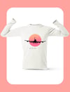 Boeing 747-400 Uzun Kollu Beyaz T-Shirt