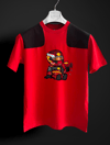 Carlos Sainz Pixel kırmızı siyah T-shirt