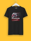 Charles Leclerc Kask Parlayan Vizör Baskılı T-Shirt