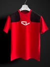 Charles Leclerc kırmızı siyah T-shirt
