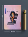 Daniel Ricciardo 3 Flyer Poster