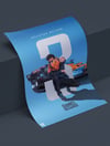 Daniel Ricciardo Flyer Poster