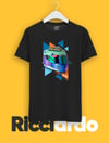 Daniel Ricciardo Kask Parlayan Vizör Baskılı T-Shirt