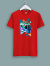 Daniel Ricciardo Kask Parlayan Vizör Baskılı T-Shirt