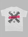 Destroyed Baskılı Unisex Beyaz T-shirt