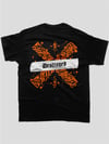 Destroyed Baskılı Unisex Siyah T-Shirt