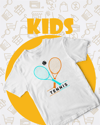 Double-Racket Çocuk T-shirt