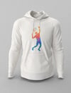 Federer Color Beyaz Hoodie