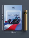 Fernando Alonso Flyer Poster