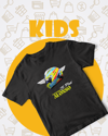 Fernando Alonso Parlayan Kask Siyah Çocuk  T-shirt