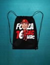 Forza LeclerC Büzgüllü Bez Siyah Sırt Çantası