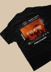 Freedom Baskılı Unisex Siyah T-Shirt