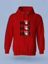 Ho Ho Ho  Kırmızı Sweatshirt Hoodie