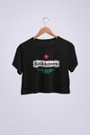 Kimi Raikkonen Leave Me Alone Crop T-shirt