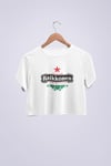 Kimi Raikkonen Leave Me Alone Crop T-shirt