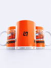 Lando Norris Miami Helmet Kahve Kupa Bardak