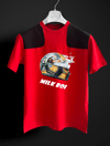 Lando Norris Milk Bio  kırmızı siyah T-shirt
