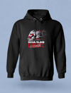 Leclerc Kask Parlayan Vizör Baskılı  Siyah  Hoodie