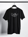 Leclerc Logo Siyah T-Shirt