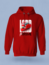 Leclerc LordPerceval Kırmızı  Beyaz Sweatshirt Hoodie