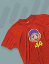 Lewis Hamilton Cartoon 44 Kırmızı T-shirt