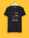 Lewis Hamilton Kask Parlayan Vizör Baskılı T-Shirt