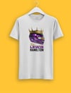 Lewis Hamilton Kask Parlayan Vizör Baskılı T-Shirt