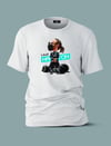 Lewis Hamilton Pixel Art Beyaz T-Shirt