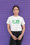 Love Tennis Crop T-SHİRT