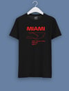 Miami GP Siyah T-Shirt