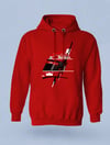 Michael Schumacher Shapes of Helmet Hoodie
