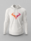 Nadal Renkli Logo Beyaz Hoodie