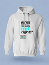 No Mickey Beyaz Sweatshirt Hoodie