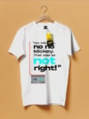 No Mickey No No Beyaz T-Shirt