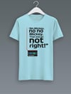 No Mickey No No Beyaz T-Shirt