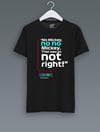 No Mickey No No Beyaz T-Shirt
