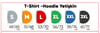 No Mickey Siyah Sweatshirt Hoodie