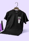 Parental Advisory Baskılı Unisex Siyah T-Shirt