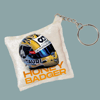 Ricciardo Honey Badger İpek Kadife Mini Yastık Anahtarlık