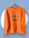 Sebastian Vettel Pixel Art Turuncu Sweatshirt Kazak
