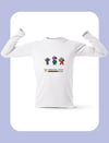 Sebastian Vettel Pixel Art Uzun Kollu Beyaz T-Shirt