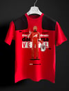 Sebastian Vettel Radio Series  kırmızı siyah T-shirt