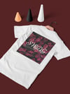 Swag Baskılı Unisex Beyaz T-Shirt